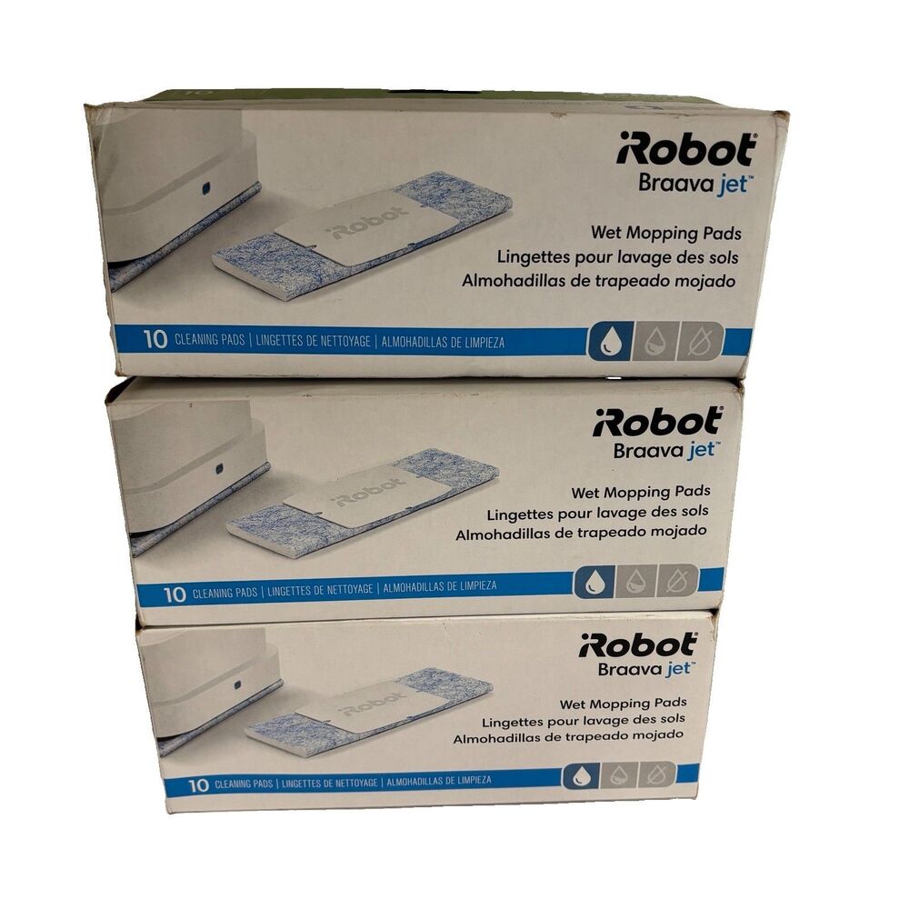 iRobot Braava Jet Wet Mopping 27 Pads Brava Jet Replacement Refill + extras